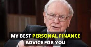 Warren buffett gives Best Personal Finance Advice For You