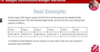 Module #4: Budgeting Basics – Budget Justifications & Budget Narratives