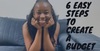 Budgeting 101: 6 Easy Steps on creating a personal budget || South African YouTuber